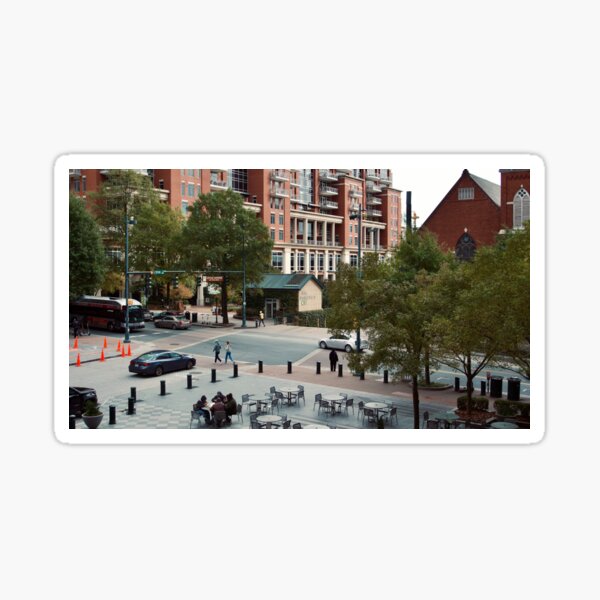 Uptown CLT Charlotte North Carolina Sticker