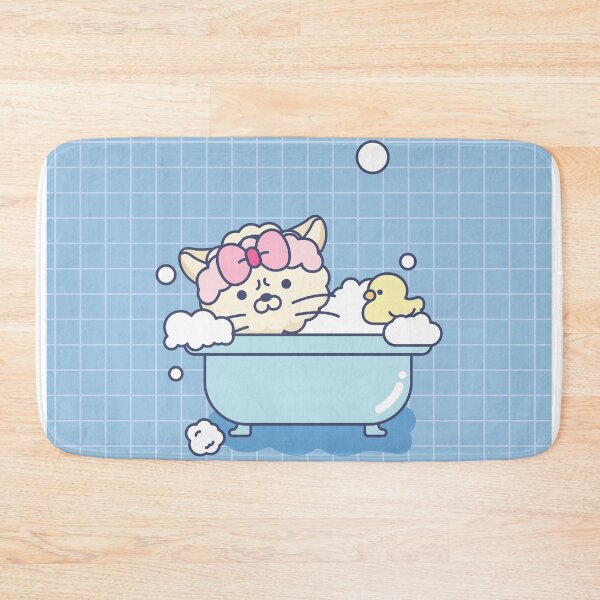 Item preview, bathing cat designed and sold by Planb StudioDesign.