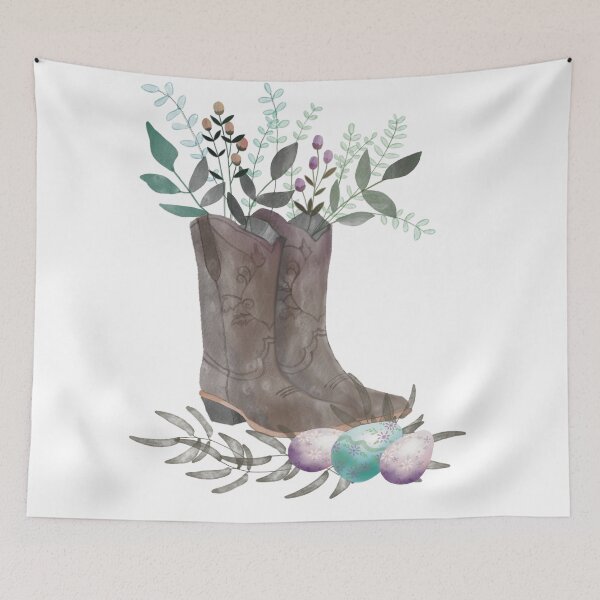 Item preview, Western Cowgirl Boots Easter designed and sold by Ashlison.