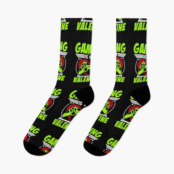 Item preview, Gaming Is My Valentine Green designed and sold by SamuraiGaming.