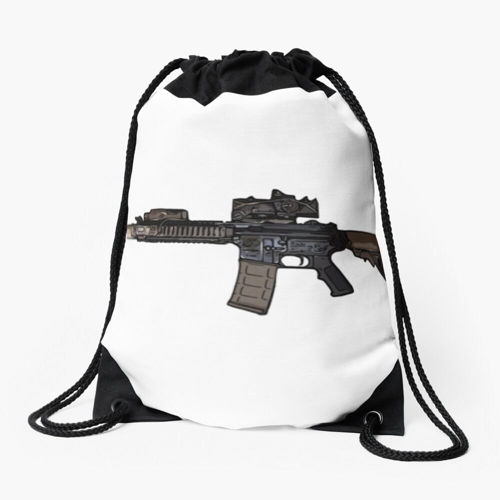 Vista previa del artículo con la obra «Mochila saco», diseñado y vendido por TaxThisFedBoy.