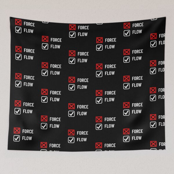 Item preview,  New Mantra Force vs Flow designed and sold by unclejab.