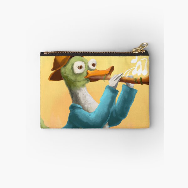 Item preview, Oboe Duck , Duck with Oboe , Oil Painting designed and sold by Color-Me-Blue.