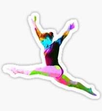 Gymnast Sticker