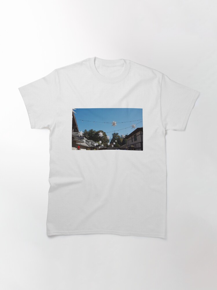 Thumbnail 3 of 7, Classic T-Shirt, Lights at Biltmore Estate Asheville North Carolina designed and sold by teruyalab.