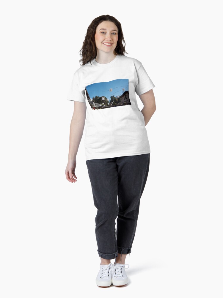 Thumbnail 4 of 7, Classic T-Shirt, Lights at Biltmore Estate Asheville North Carolina designed and sold by teruyalab.