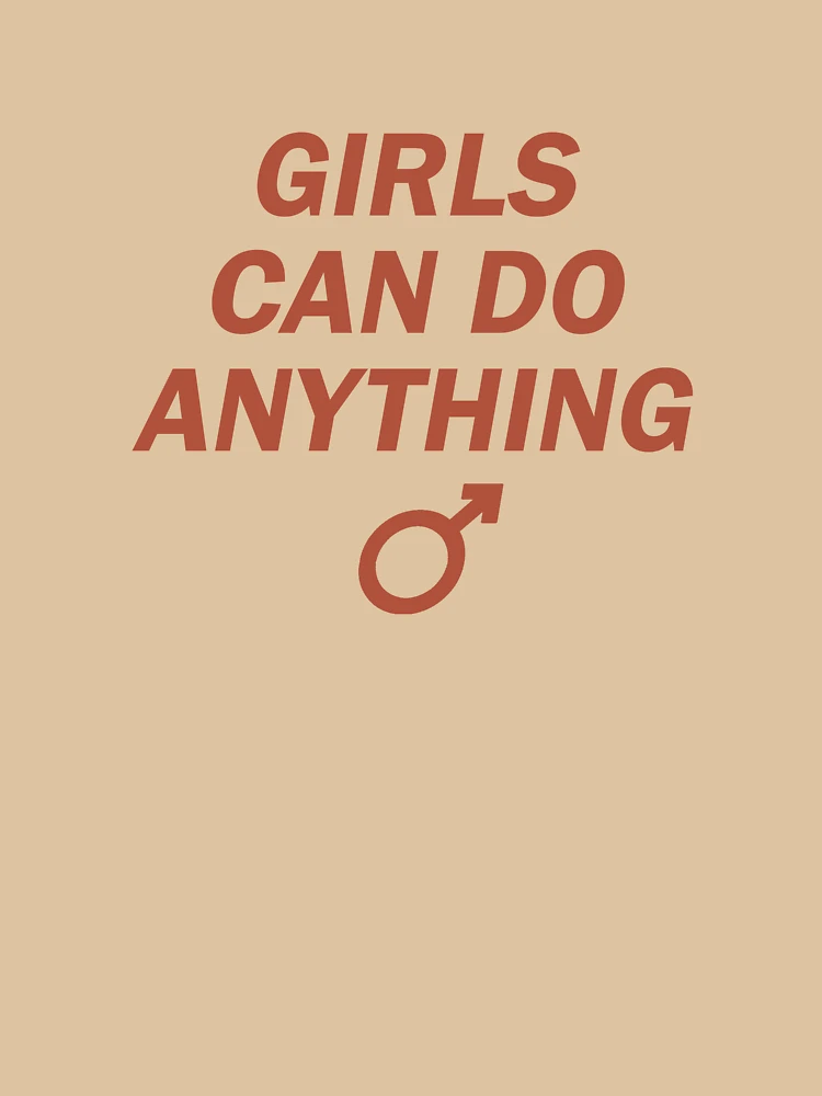 Thumbnail 6 of 6, Pullover Hoodie, GIRLS CAN DO ANYTHING ♂, retro red designed and sold by gardengrease.