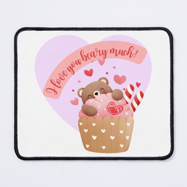 Item preview, I Love You Beary Much! Bear Valentine designed and sold by Fhfarms.