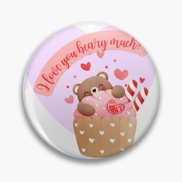 Item preview, I Love You Beary Much! Bear Valentine designed and sold by Fhfarms.