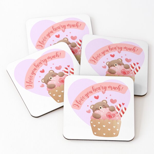 Item preview, I Love You Beary Much! Bear Valentine designed and sold by Fhfarms.