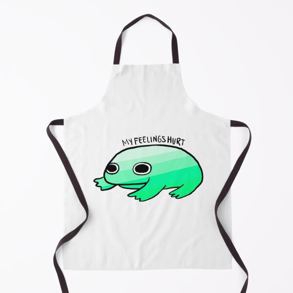 Item preview, My Feelings Hurt | Turquoise Gradient Crying Frog designed and sold by iristocat.