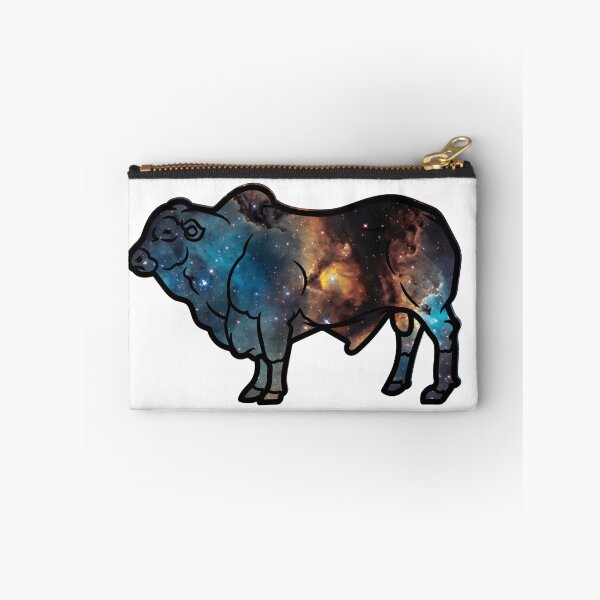 Item preview, Galaxy Stars Droughtmaster Cattle Cow sticker designed and sold by FarmsteadAcers.