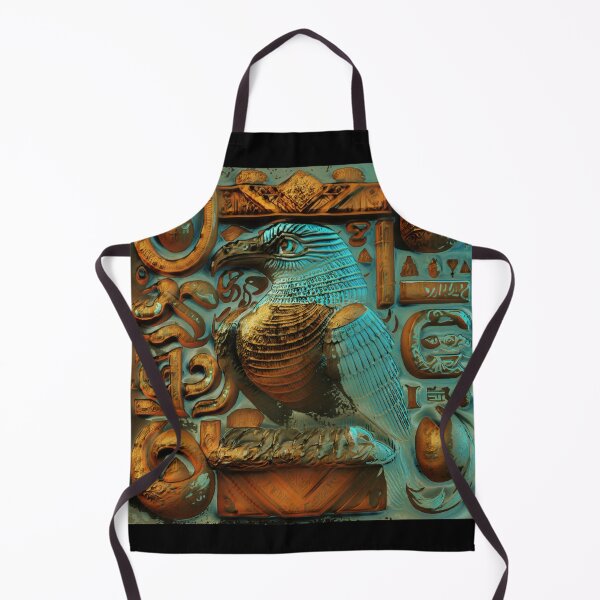 Item preview, Ancient Egyptian-Inspired Bird and Glyphs designed and sold by jrfiiANIMATION.