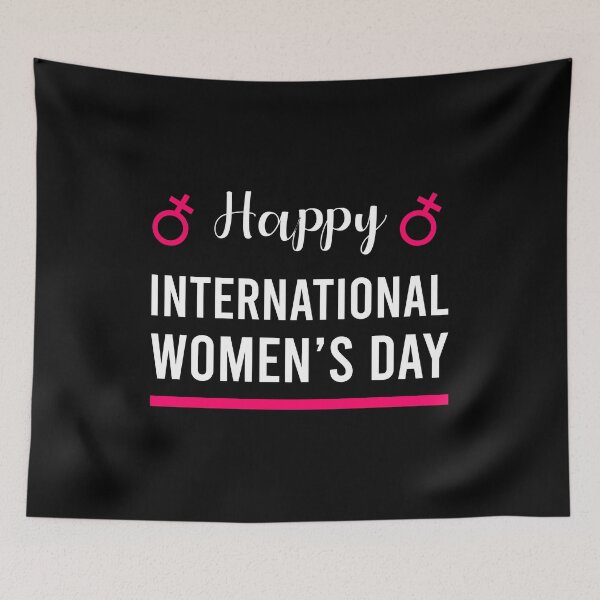 Item preview, Happy International Women's Day designed and sold by Kuki-shop.