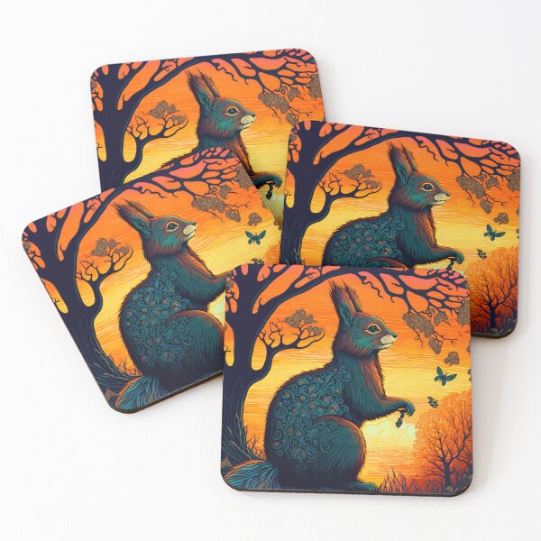 Item preview, Tree Top Twilight - Squirrel designed and sold by Luis Rodrigues.