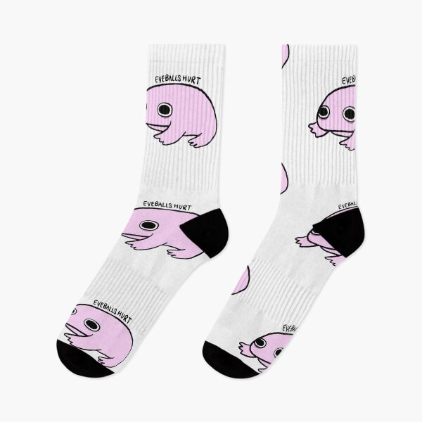 Item preview, Eyeballs Hurt| Cute Pink Frog designed and sold by iristocat.