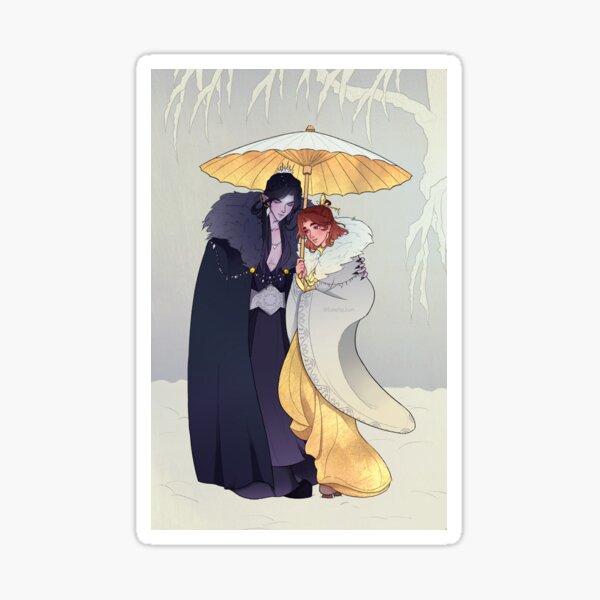 Aperçu de l'œuvre Moshang - Un roi marchant avec son épouse créée et vendue par LeelaJun.