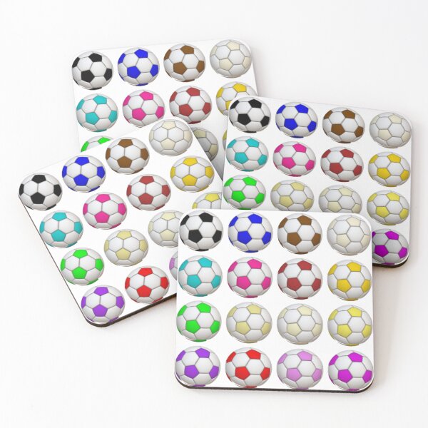 Item preview, Soccer Balls Multiple Colors 16 Balls designed and sold by HatzicTshirts.