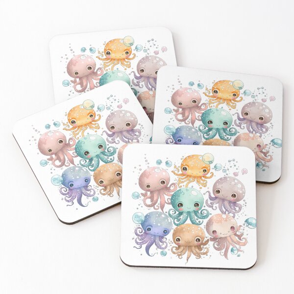 Item preview, Adorable Octopus Babies designed and sold by KieraJewel.