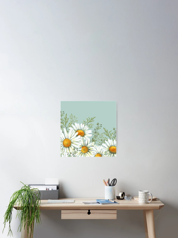 Thumbnail 2 of 3, Poster, Sweet Daisies designed and sold by Mandala Of Life.