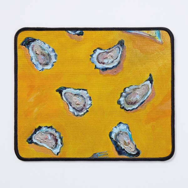 Item preview, Oysters on yellow designed and sold by Galina  Nistor.