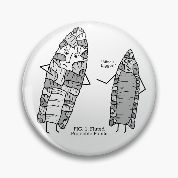 Item preview, Fluted Projectile Points designed and sold by Trowel-Tales.