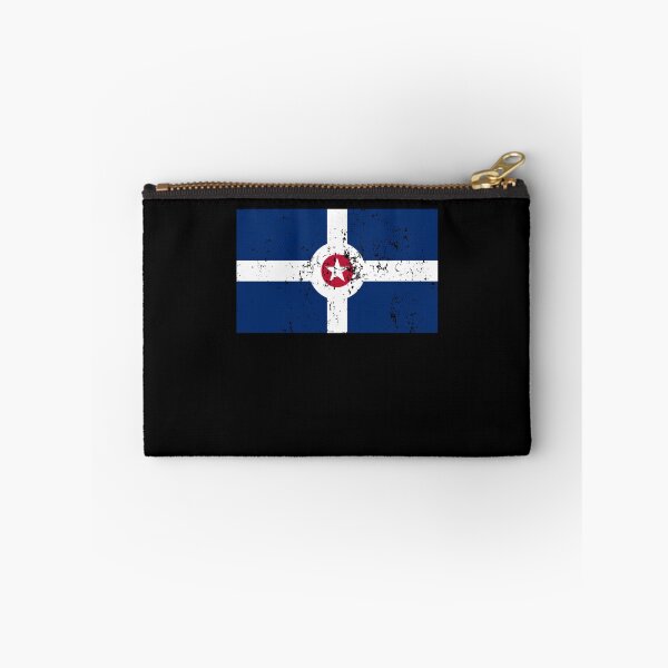 Item preview, Indianapolis Flag Distressed designed and sold by TNDesignStudio.