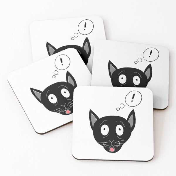 Item preview, Surprised Cat v2 designed and sold by DMcK Designs.
