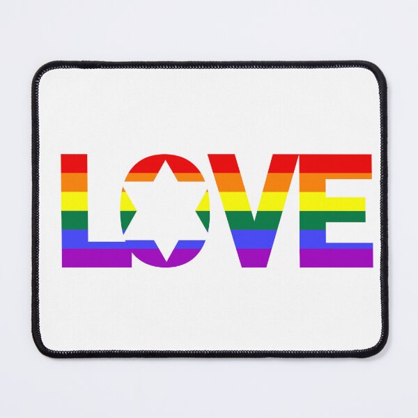 Item preview, Jewish Love Pride Background designed and sold by NJGDesigns.
