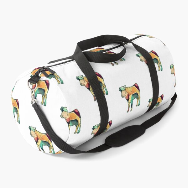 Item preview, Abstract pattern Andorra Cattle Cow silhouette sticker designed and sold by FarmsteadAcers.