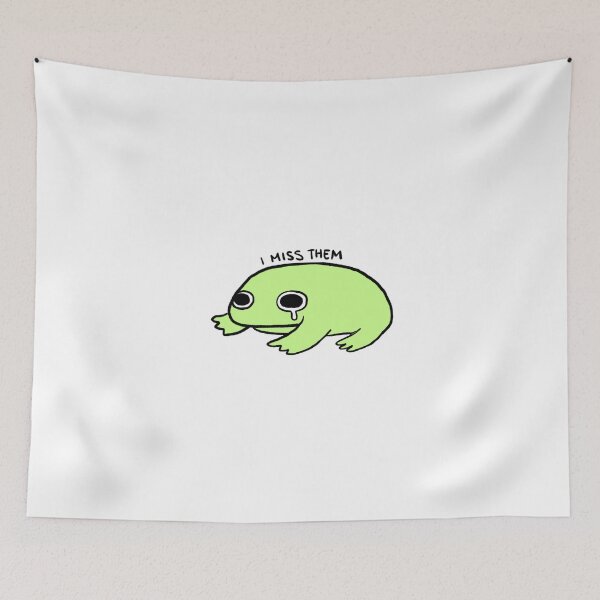 Item preview, I Miss Them | Green Frog designed and sold by iristocat.