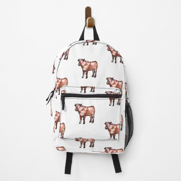 Item preview, Brown hearts Andorra Cattle Cow silhouette sticker designed and sold by FarmsteadAcers.