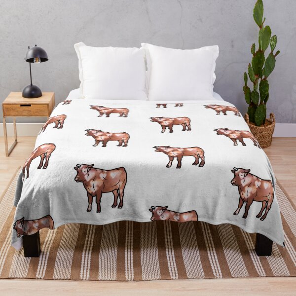 Item preview, Brown hearts Andorra Cattle Cow silhouette sticker designed and sold by FarmsteadAcers.