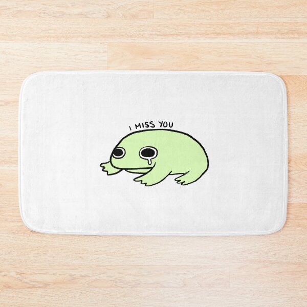 Item preview, I Miss You | Crying Green Frog designed and sold by iristocat.