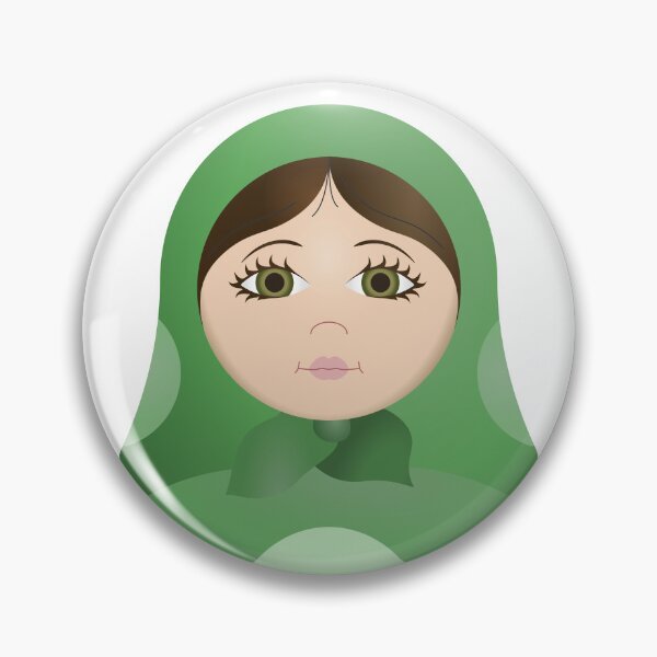 Item preview, Nesting Doll - Green designed and sold by Active Depth.
