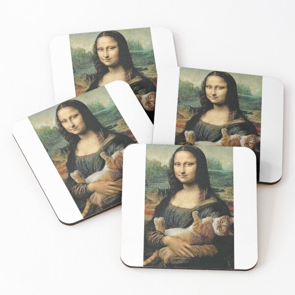 Item preview, Leonardo da Vinci　Mona Lisa cat designed and sold by G-otom.