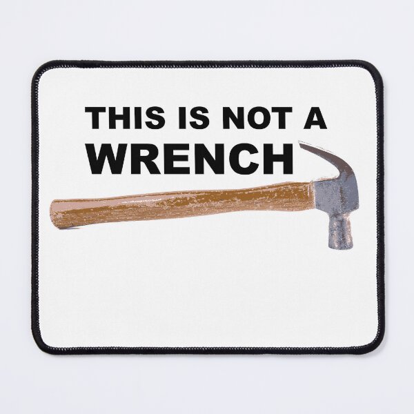 Item preview, This is not a wrench T-shirt Sticker designed and sold by HatzicTshirts.