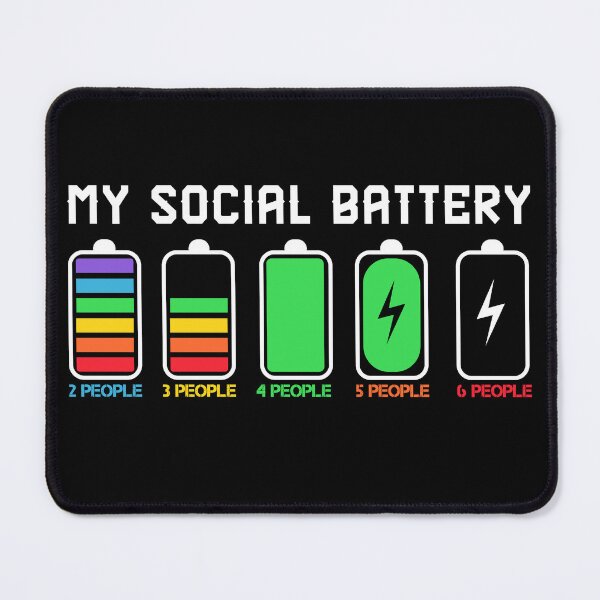 Item preview, My Social Battery designed and sold by justie1977.
