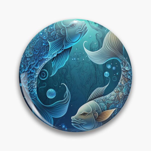 Item preview, PISCES ZODIAC WATER SIGN - RULED by NEPTUNE in ASTROLOGY designed and sold by MagicStrawberry.