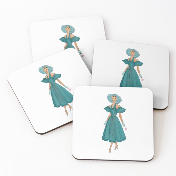 Item preview, Lovely Lady in Blue designed and sold by BeeDazzzled.