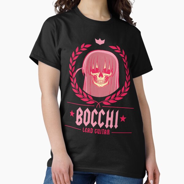 Aperçu de l'œuvre BOCCHI THE ROCK ! : BOCCHI LEAD GUITARE créée et vendue par FunGangStore.