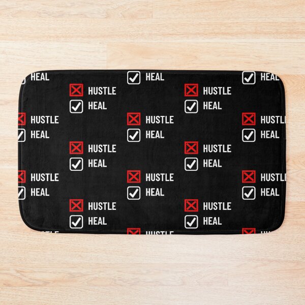 Item preview, New Mantra HUSTLE vs HEAL designed and sold by unclejab.