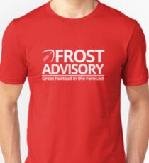 Frost Advisory - Fußball Unisex T-Shirt