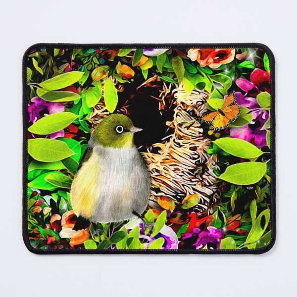 Item preview, Cute Bird and Nest. Silvereye designed and sold by KC Morcom.