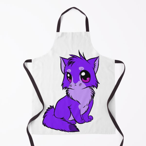 Item preview, Cute Purple Cartoon Cat designed and sold by Healio2.