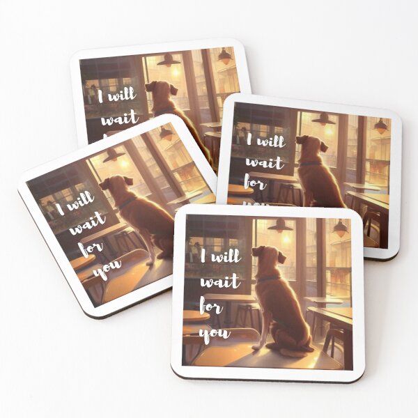 Item preview, I will wait for you. designed and sold by PhotoDesignNZ.