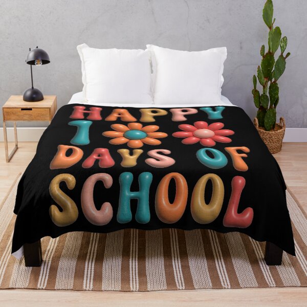 Item preview, Happy 100 Days of School Rainbow Groovy 100 Days Smarter T-shirt designed and sold by KGN CREATIVITY.