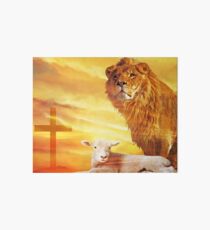 And the Lion Will lay Down With the Lamb... Art Board
