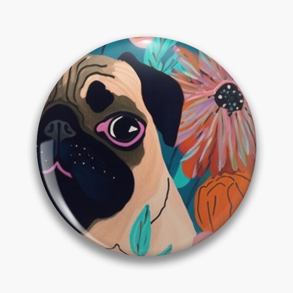 Artikelvorschau, Penny the Pug entworfen und verkauft von RoseAesthetic.