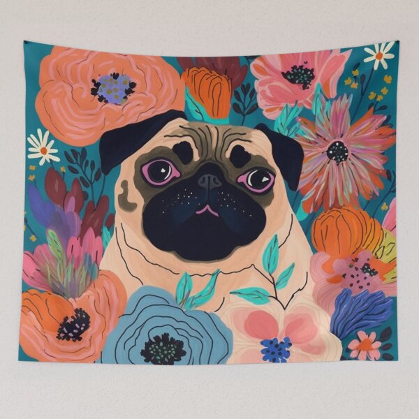 Item preview, Penny the Pug designed and sold by RoseAesthetic.